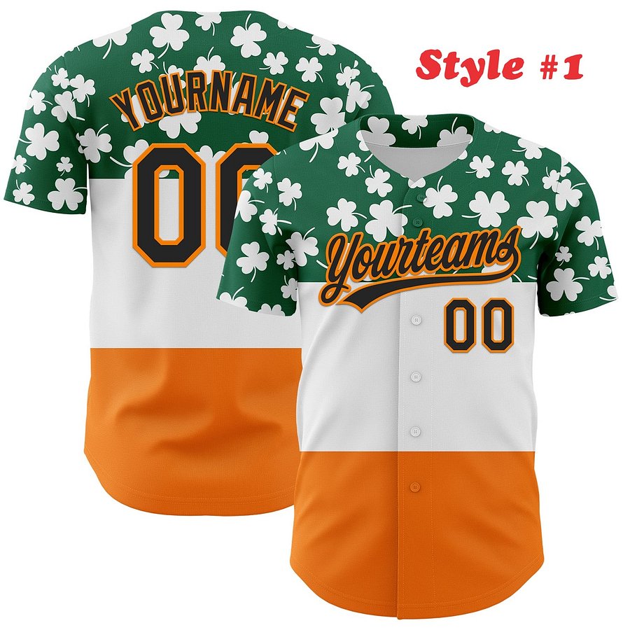Authentic Baseball Jersey, Custom Baseball Jersey, Personalized Sport Jersey, Colorful, Number, Patrik Day product image (183)