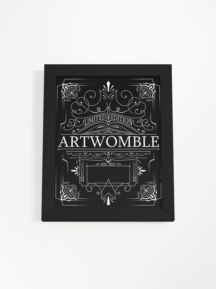 Artwomble Framed Print - Black product image (1)