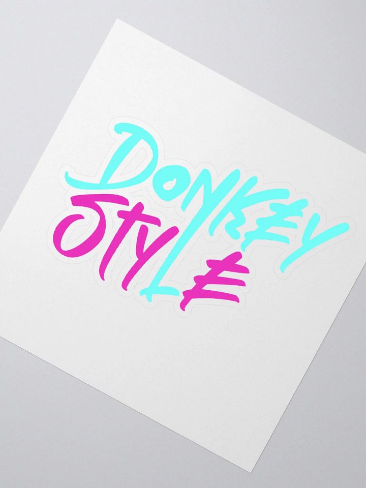 DonkeyStyle Sticker product image (2)