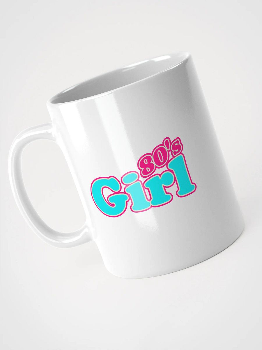 Just an 80’s Girl with Cattitude mug product image (3)