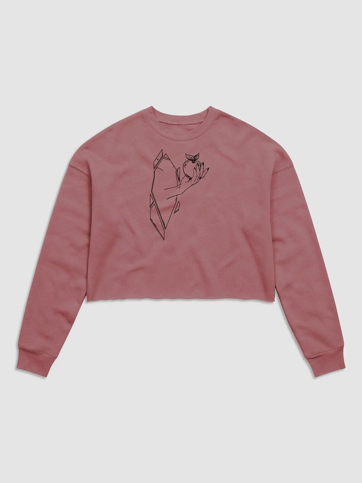 Hand in Mirror Crop Sweatshirt product image (10)