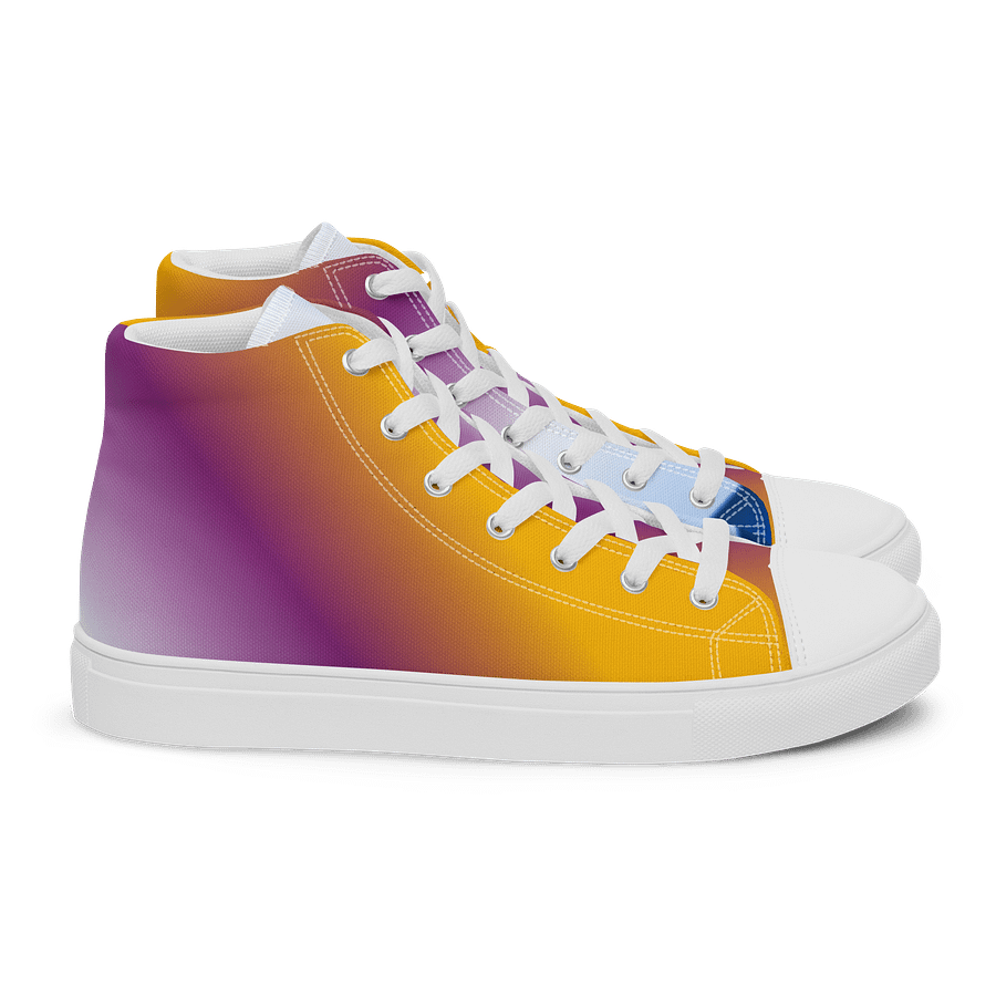 Gradient Vibes Men's High Tops product image (12)