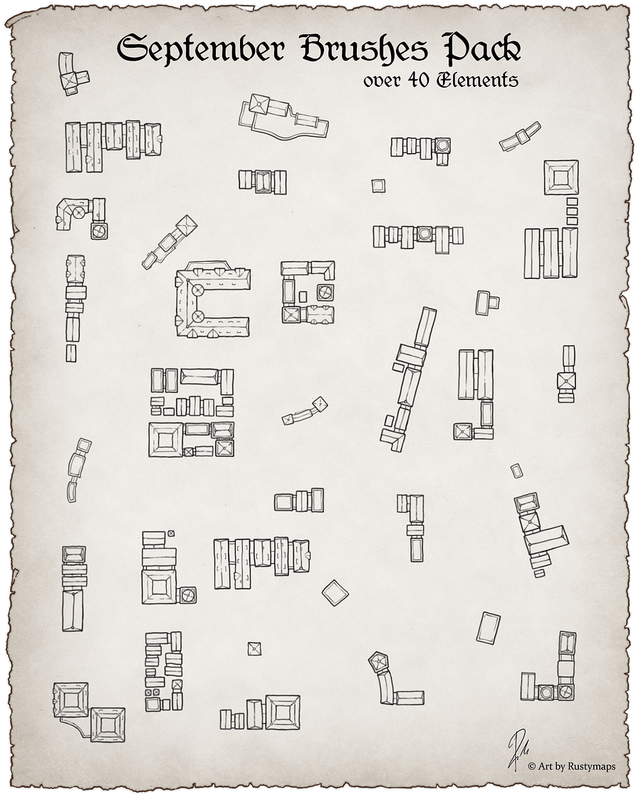 Map maker - Brush final bundle Pack product image (6)