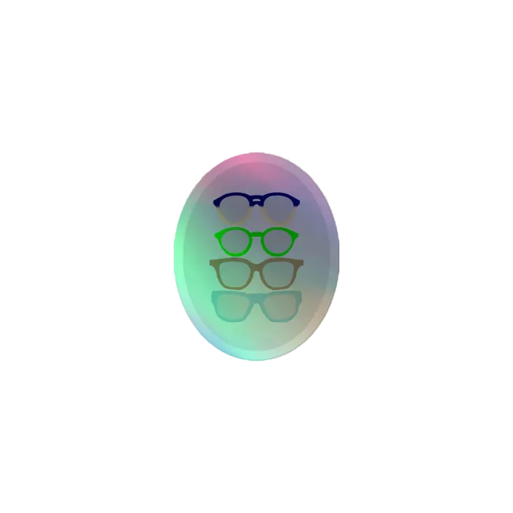 Frames Holographic Sticker product image (1)