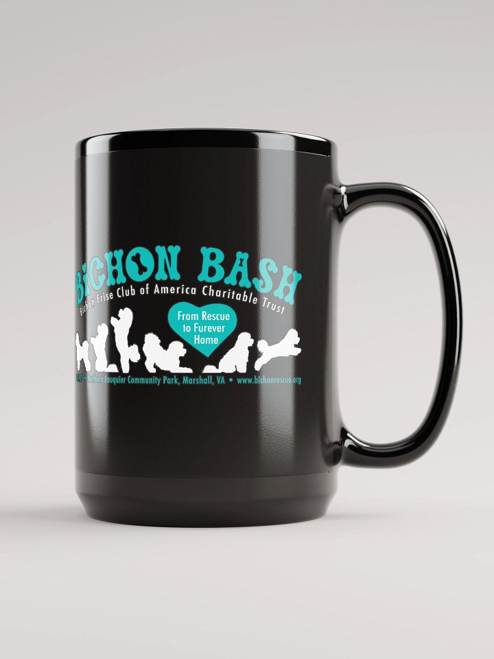 BFCACT Bichon Bash Mug - Black product image (1)