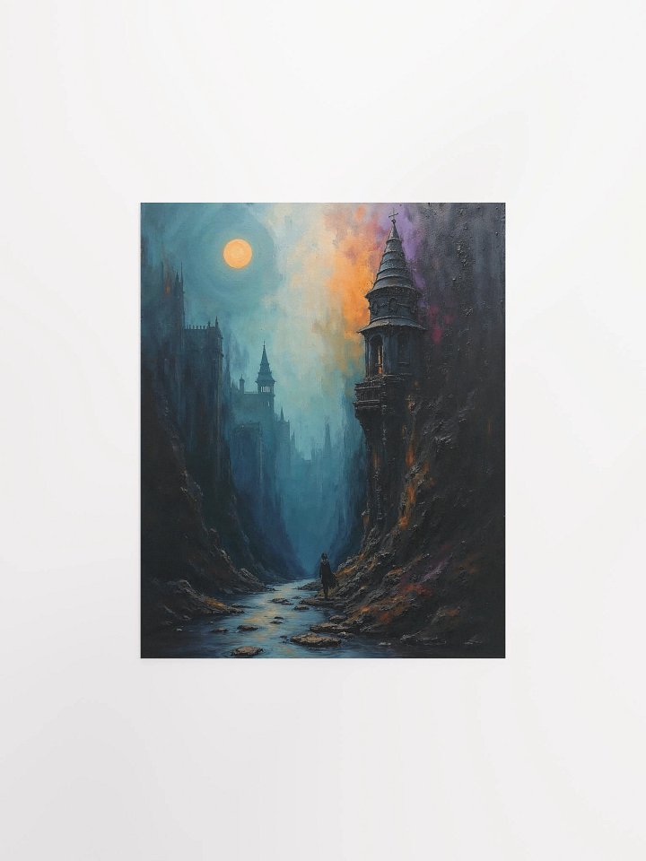 The Pilgrim's Dusk Matte Poster product image (4)