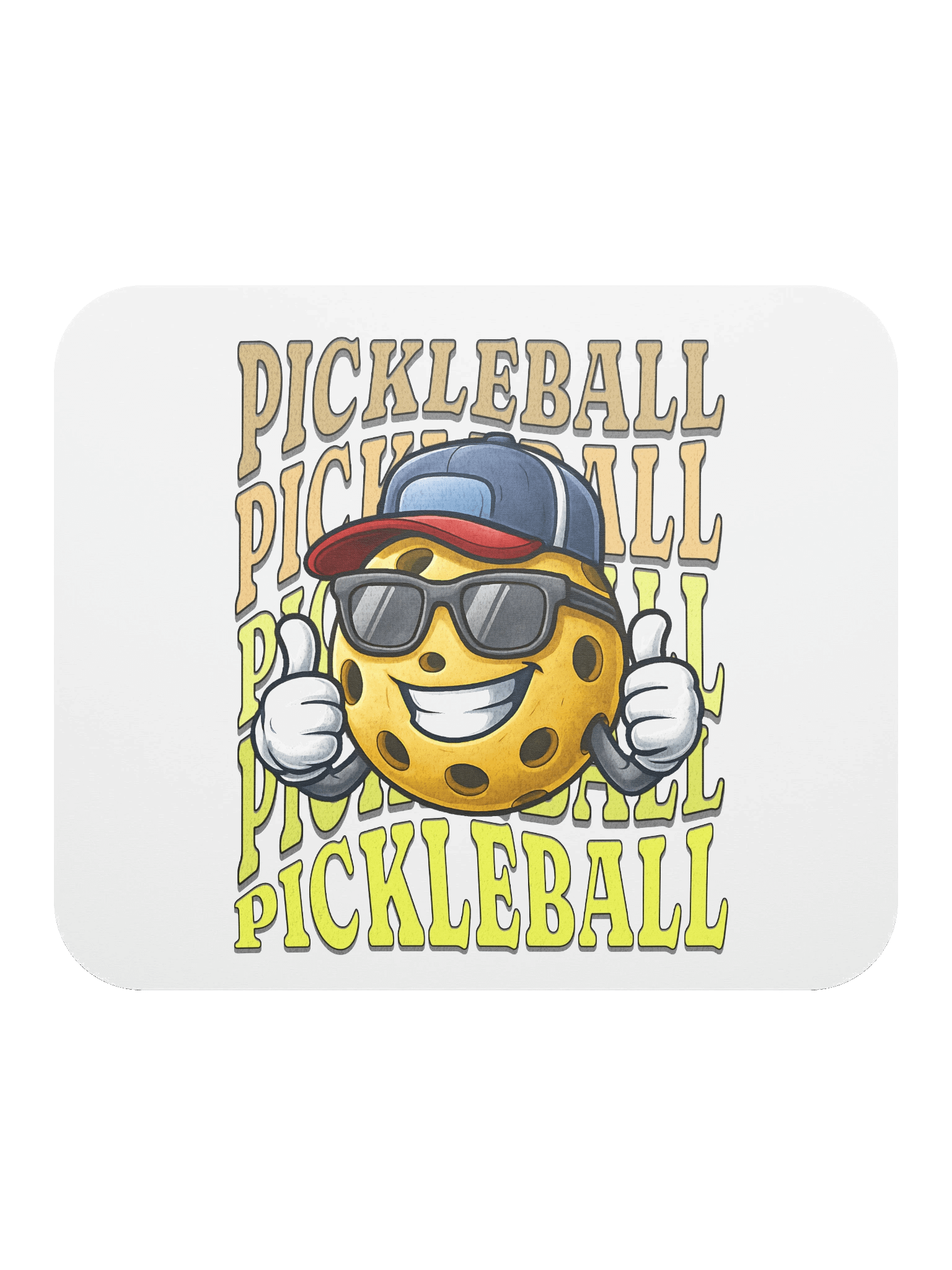 Thumbs Up Pickleball Mouse Pad product image (1)