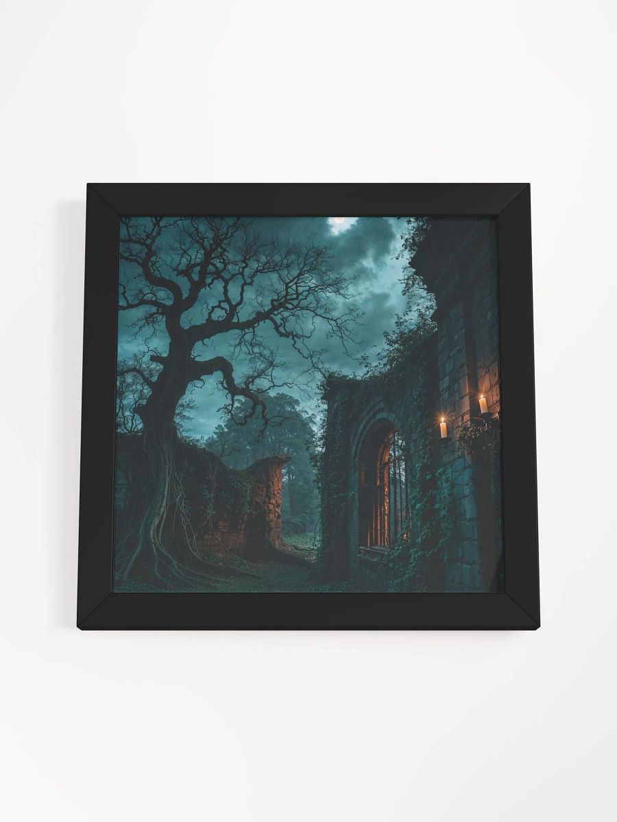 Gothic Moonlit Shadows Framed Print product image (37)