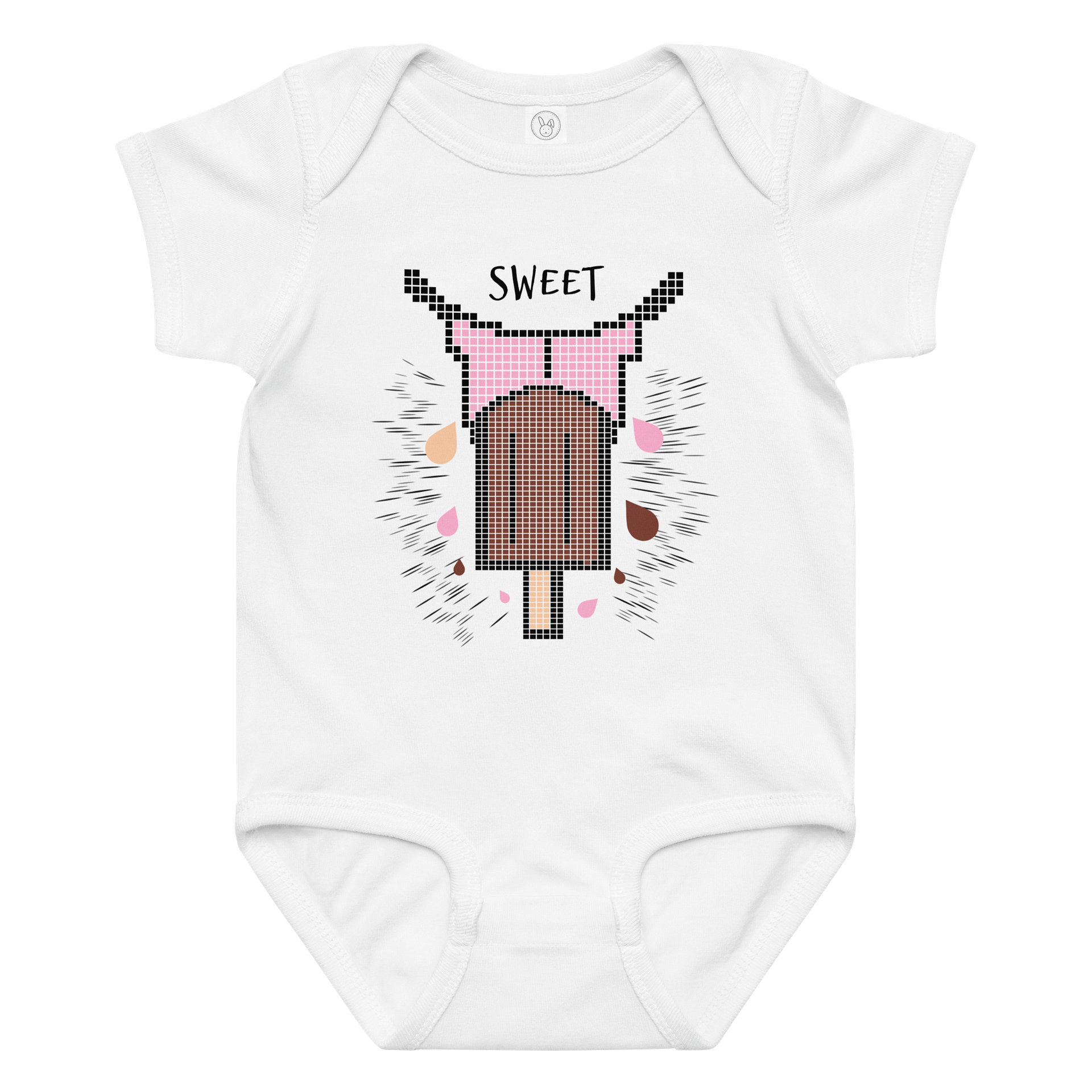 Sweet Pixel Treat Baby Bodysuit product image (7)