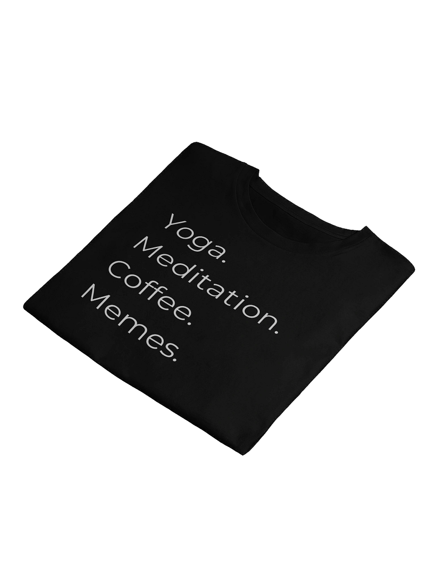Yoga Meditation Coffee Memes Crop Top product image (3)