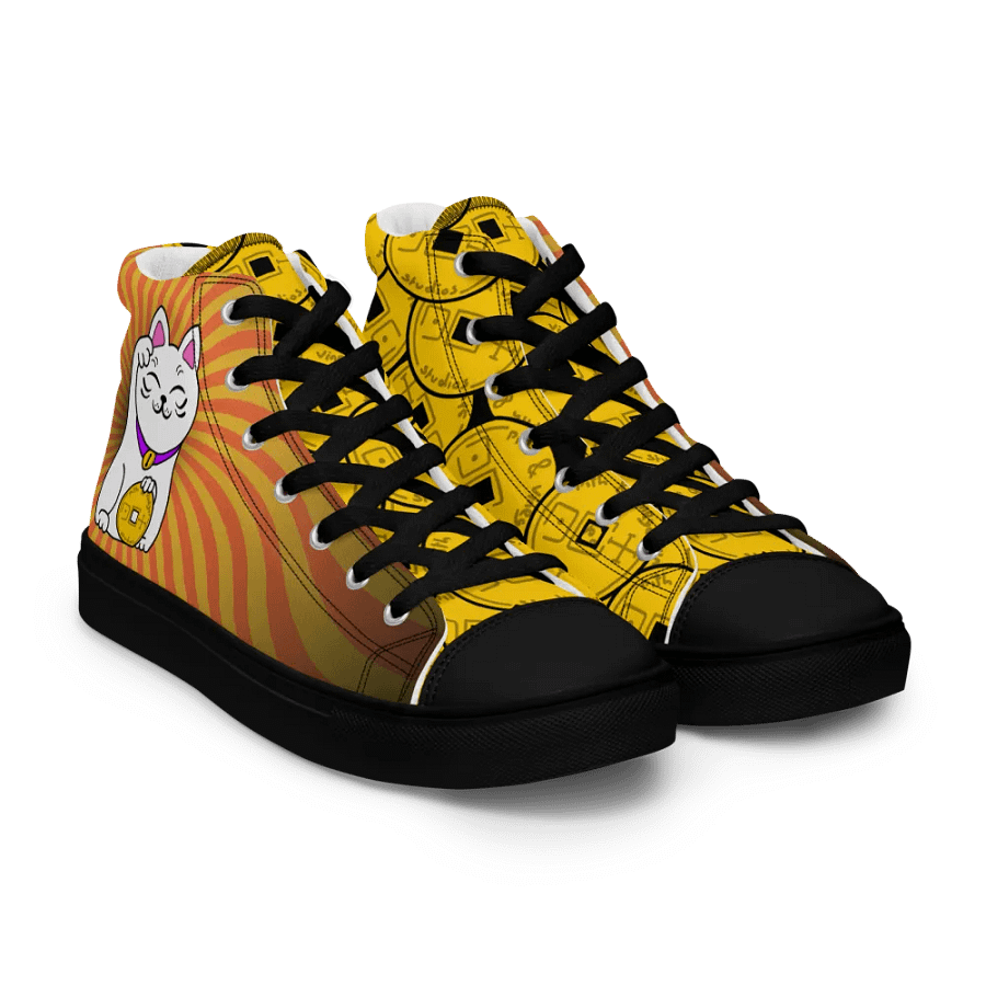 Maneki neko womans high tops product image (8)