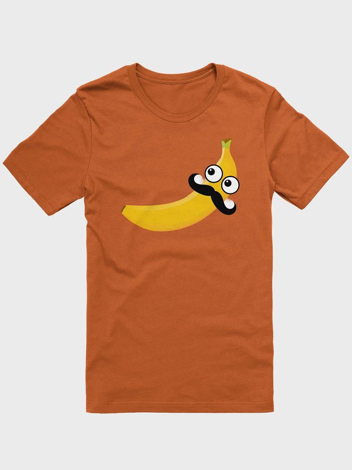 Banana Mustache Face Funny Fruit Cool Banana T-Shirt product image (2)