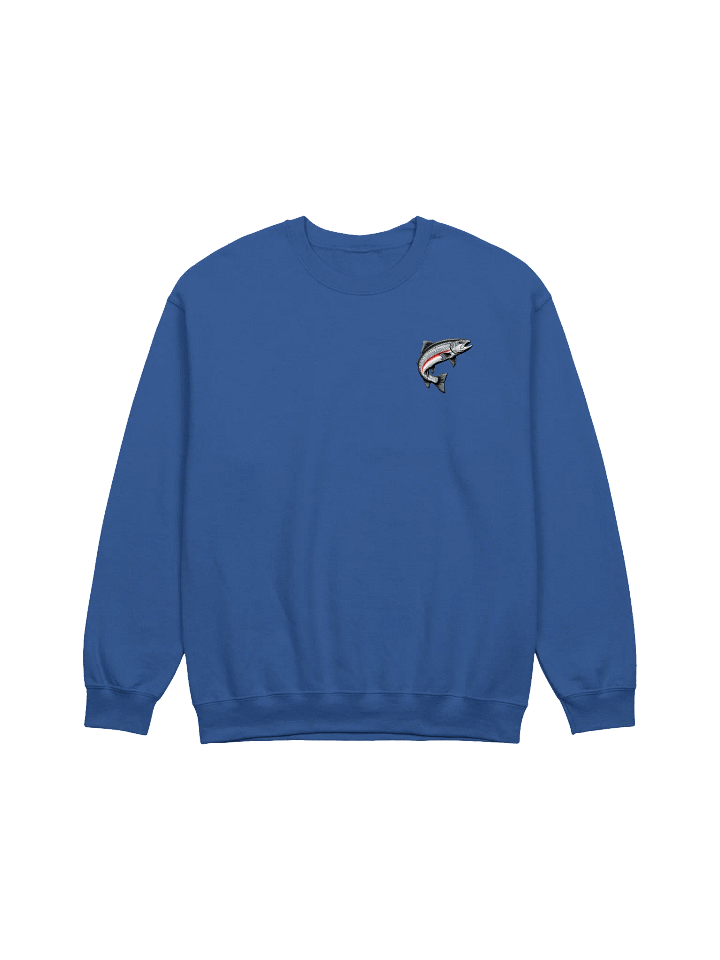 Stylized Fish Graphic Crewneck Sweatshirt product image (2)