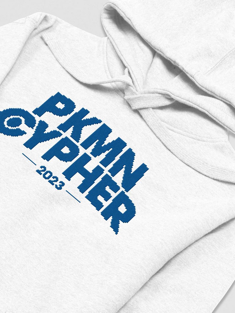 Cypher Logo Hoodie (Blue Embroidered) product image (3)