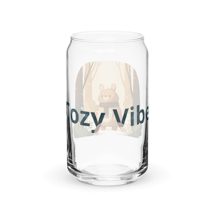 Cozy Bear Can-Shaped Glass product image (6)