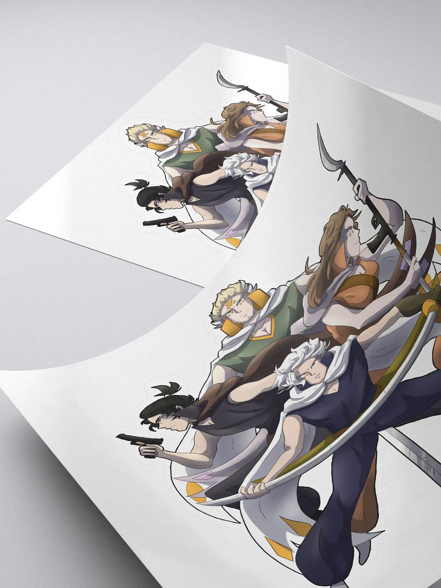 Warriors of Ida - Kisscut Sticker product image (4)