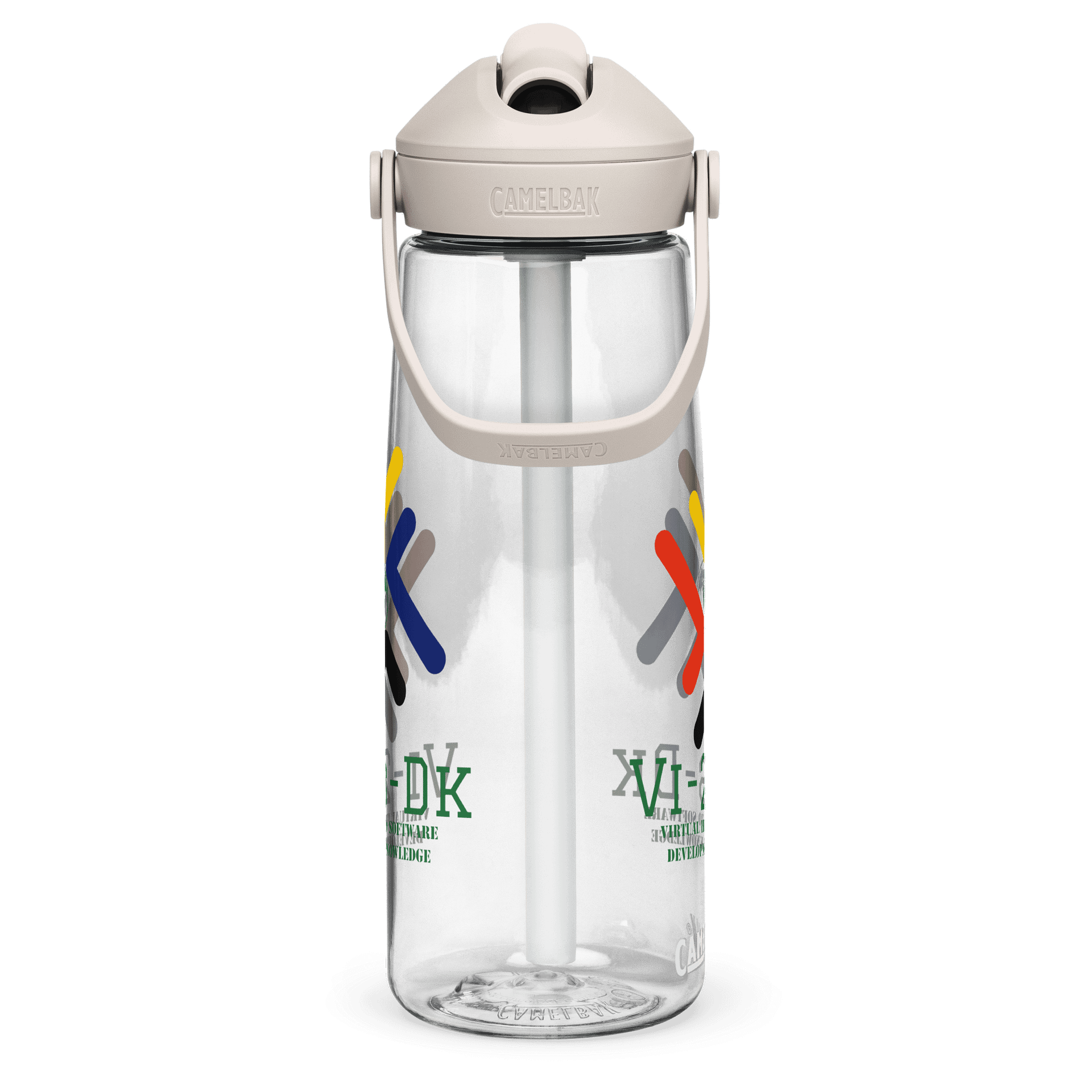 Vysoke Tatry 2022 Logo Flip Straw Water Bottle product image (8)