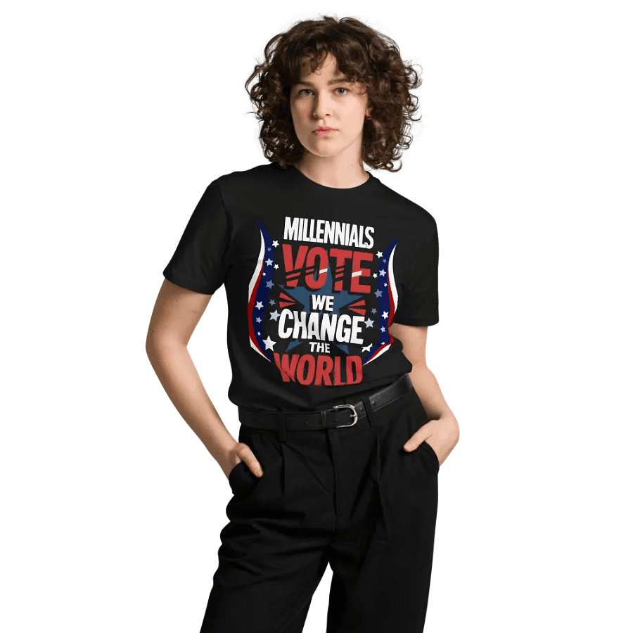 Millennials vote we change the world tee product image (10)
