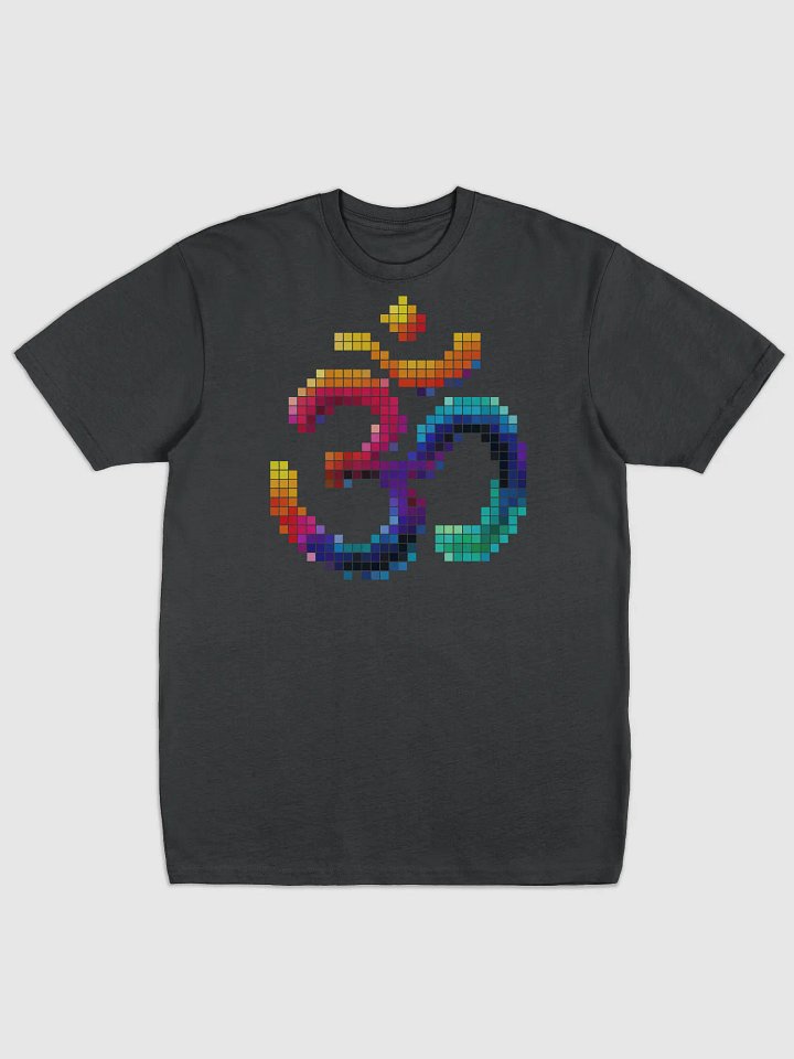 Om Pixelated Gradient Tee product image (1)