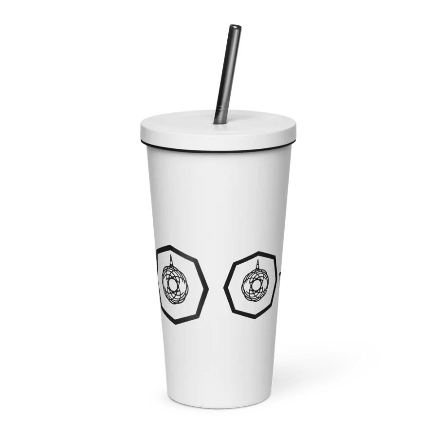 narwhal labs white steel water cup product image (4)