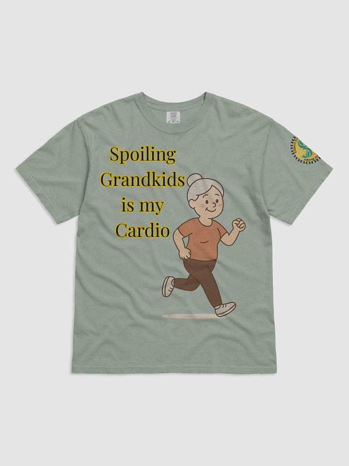 Spoiling Grandkids is my Cardio (Female) Comfort Colors Garment-Dyed Heavyweight T-Shirt Colors (4) product image (11)