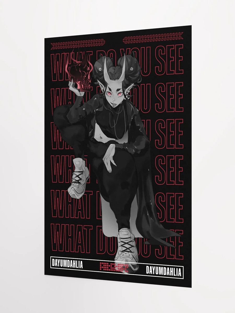 WHAT DO YOU SEE? Poster product image (3)