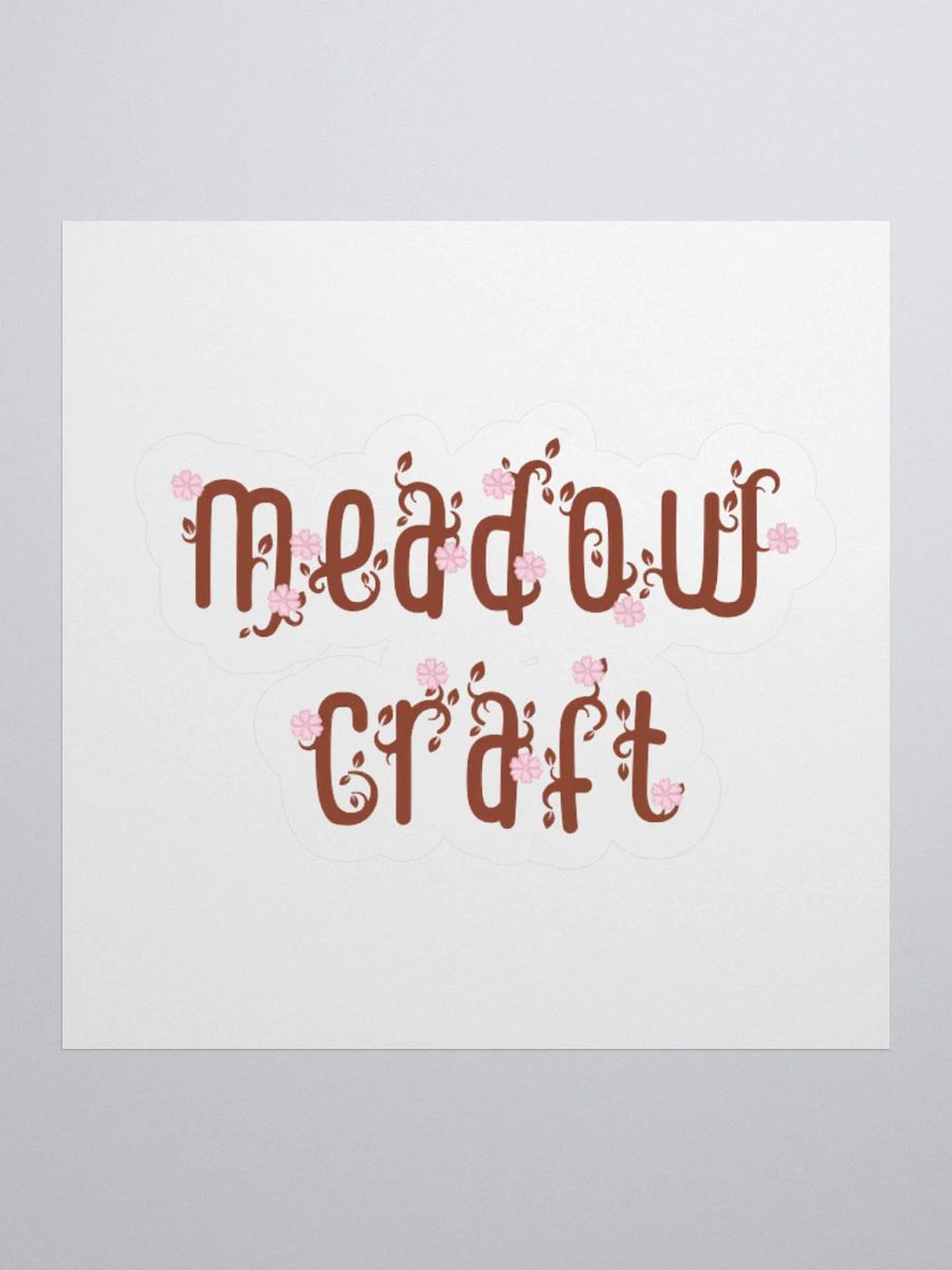 Meadowcraft S1 logo sticker product image (1)