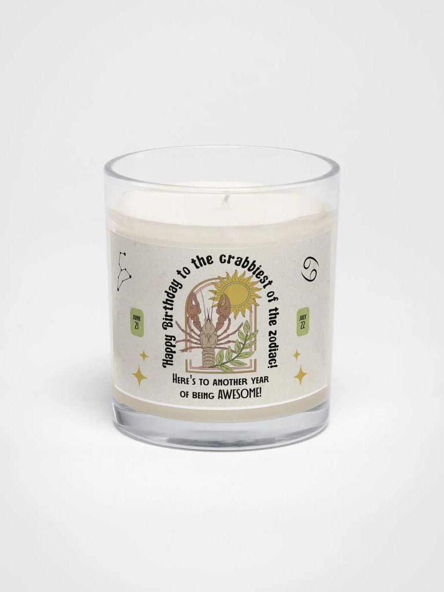 Zodiac Gemini Birthdate Candle Retro Design, Birth Month Birthday Gift product image (2)