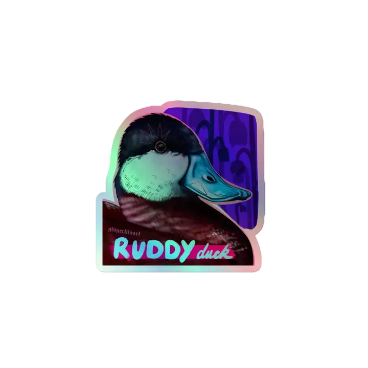 ruddy duck sticker product image (1)