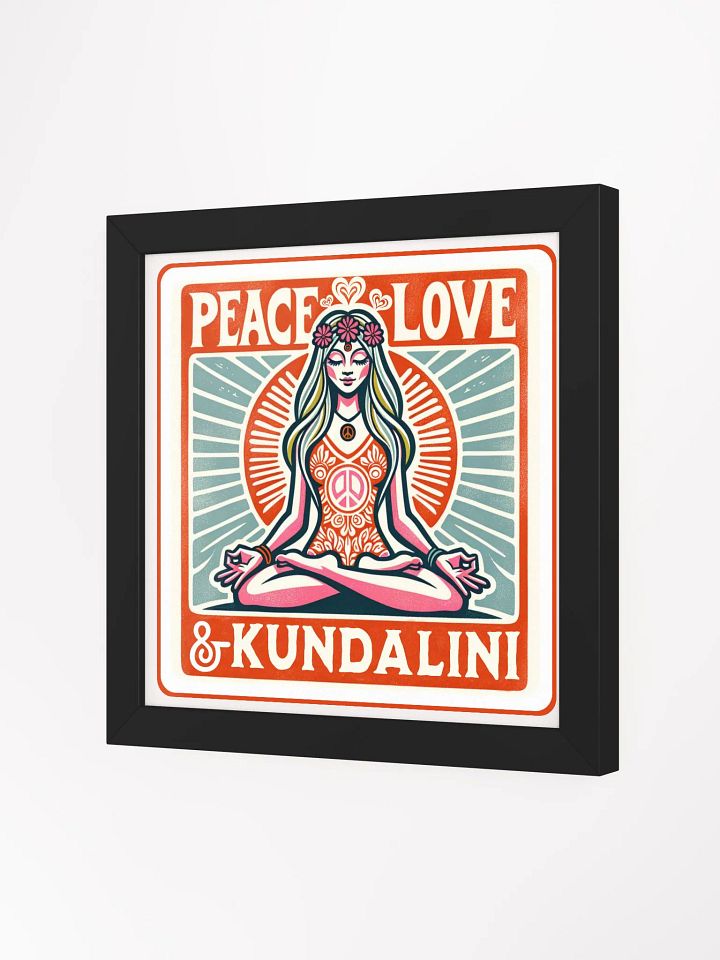 Peace, Love & Kundalini Print product image (2)