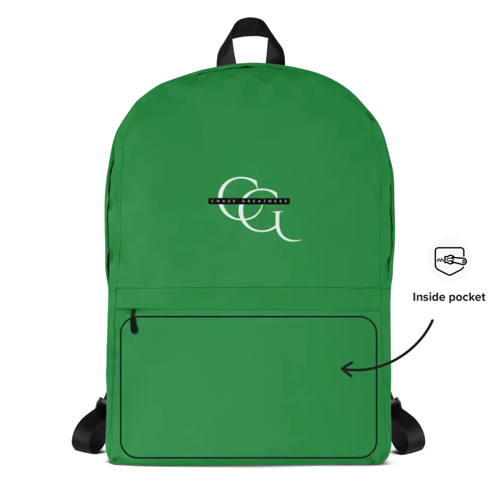 CG Youth Green Backpack product image (5)