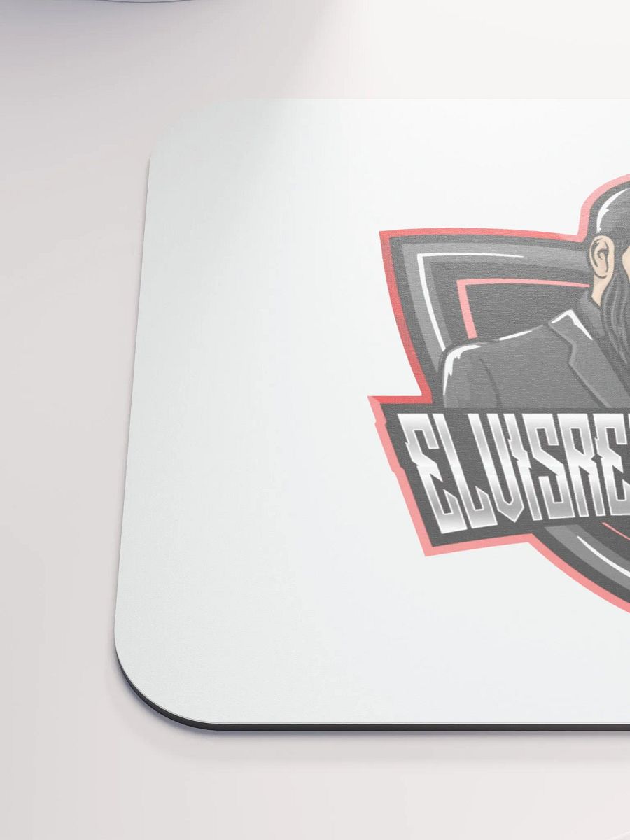 ELVISRECORDSTV Elusive Emblem Mouse Pad product image (6)