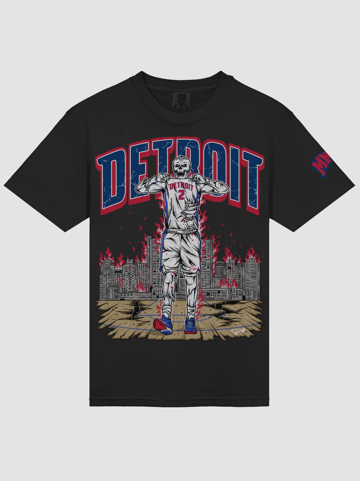 Detroit, Welcome to Basketball Tee product image (4)