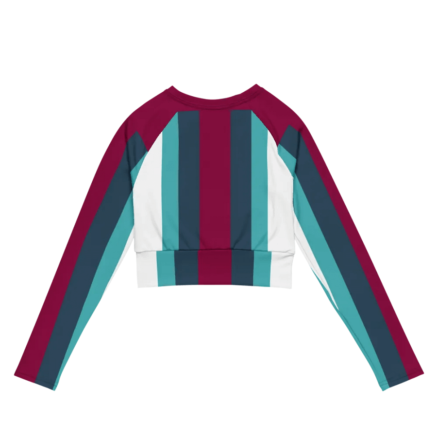 Symmetric Stripes Eco-Friendly Crop Top product image (7)