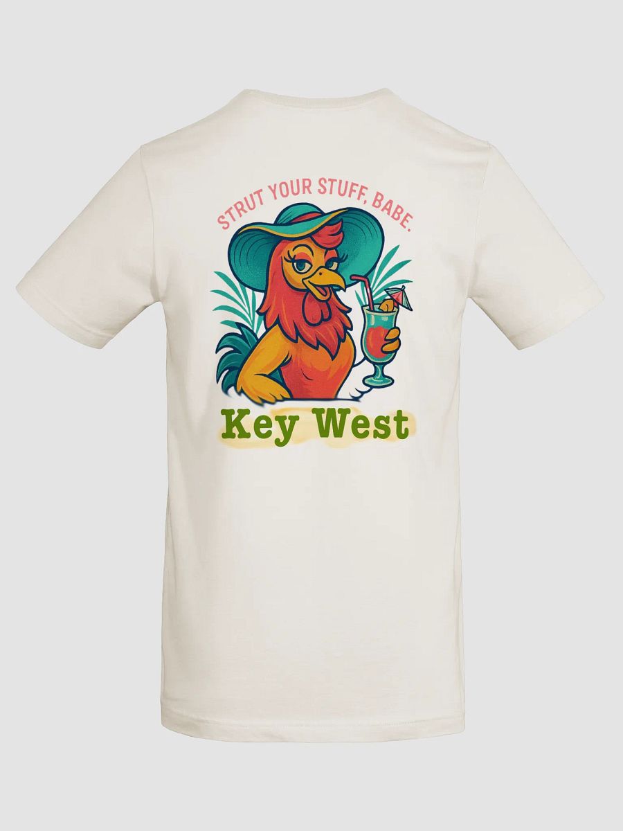 Luxe Key West Strut Your Stuff, Babe Ultra-Soft Rooster Tee product image (7)