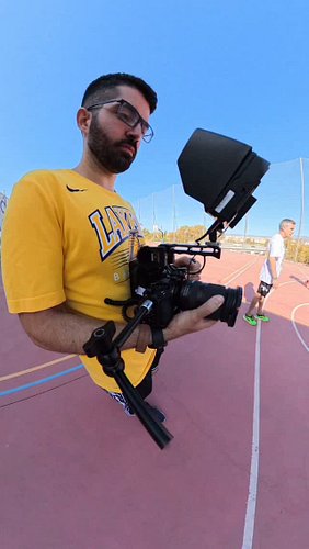 Menudo grande es Francis Tomé @francistome73 !!! Dándolo todo en el Campus del @marbellabasket 

Me ha encantado grabar esta ...
