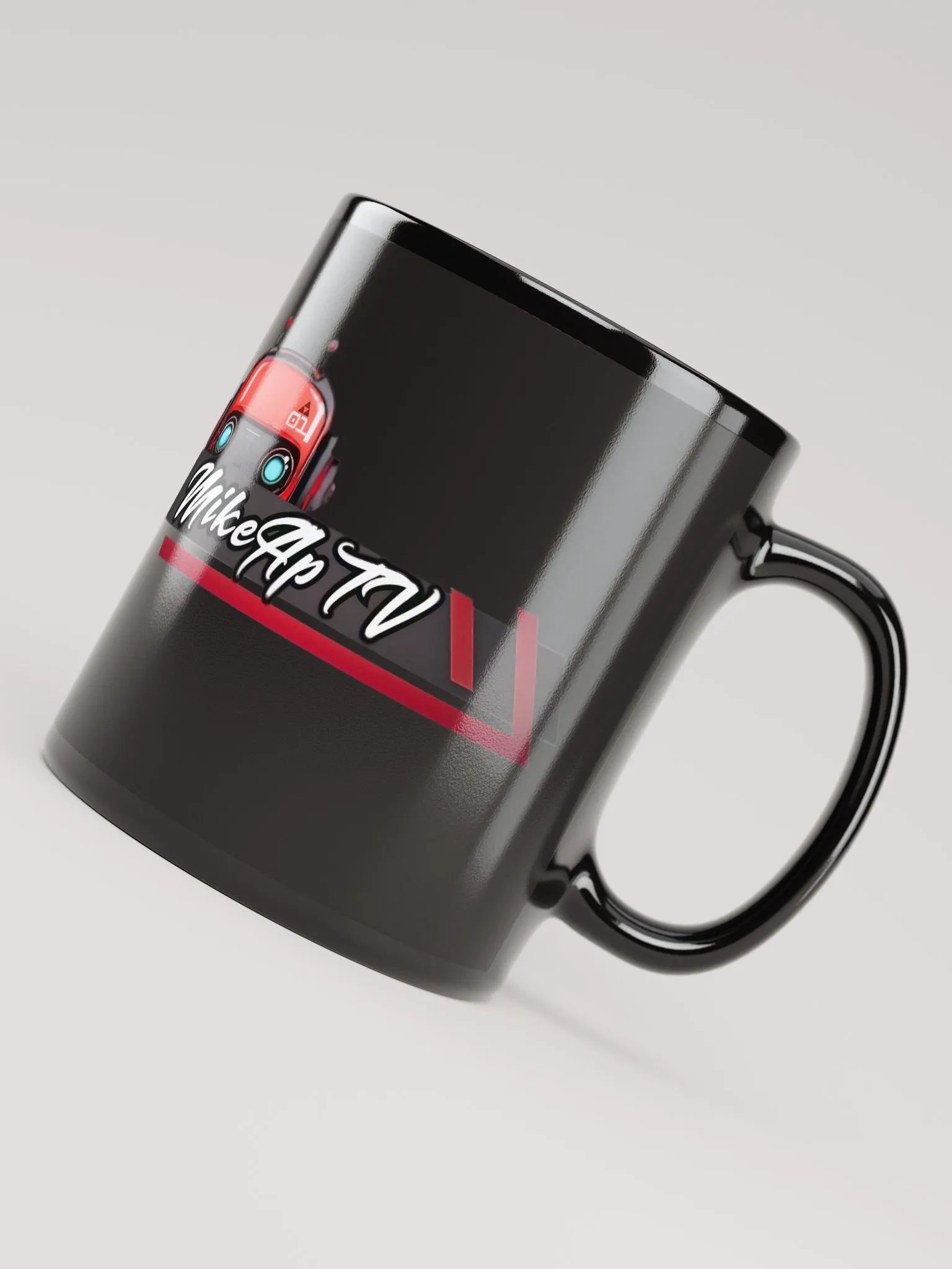 MikeApTV Logo Mug (Black) product image (8)