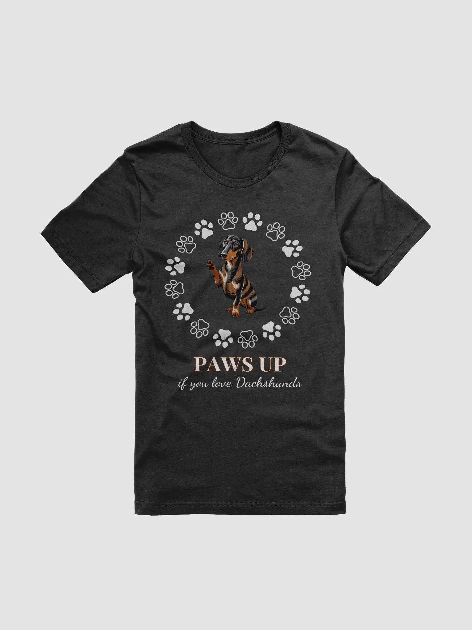 Paws Up for Dachshund Love T-Shirt product image (2)