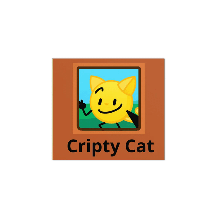 Cripty Cat Notepad product image (1)