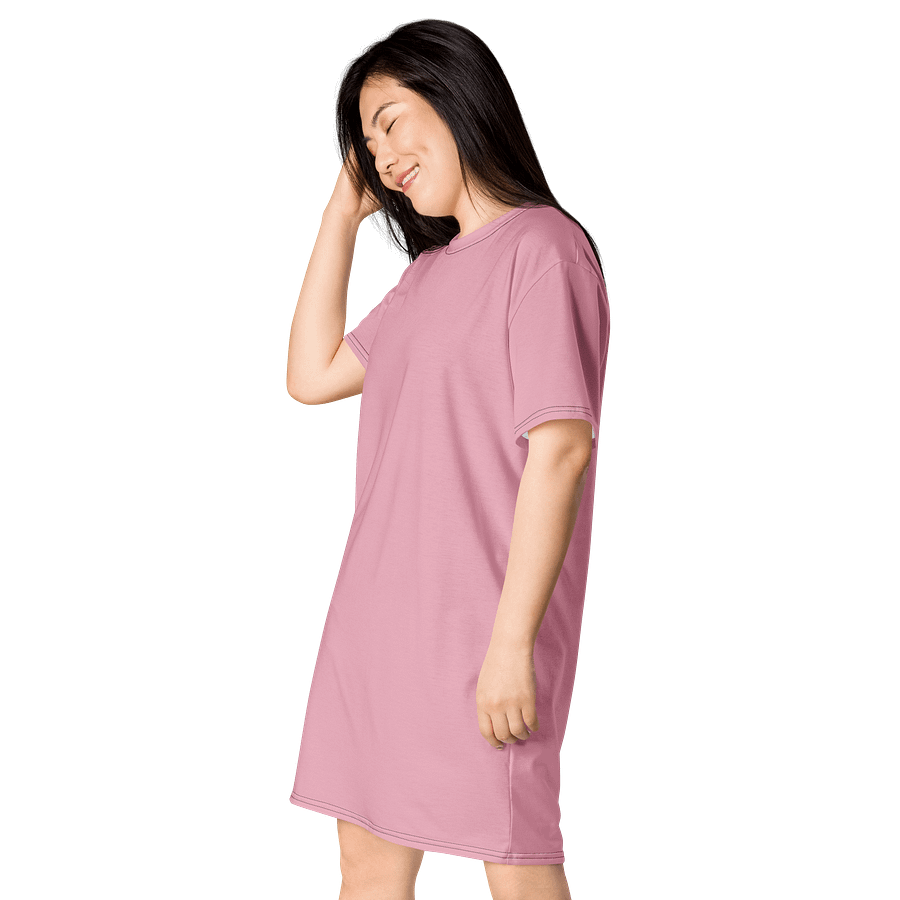 Oversized T-Shirt Dress - Romantic Cupid, Sizes 2XS-6XL product image (3)