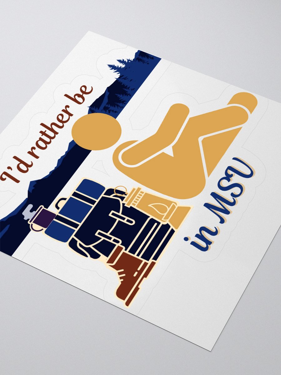 I'd Rather Be Sticker product image (8)