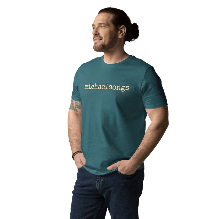 organic tee w/horizontal logo product image (2)