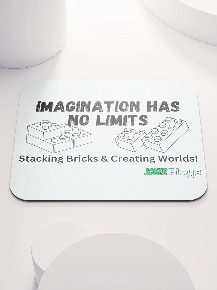 Imagination Has No Limits Mouse Pad product image (1)
