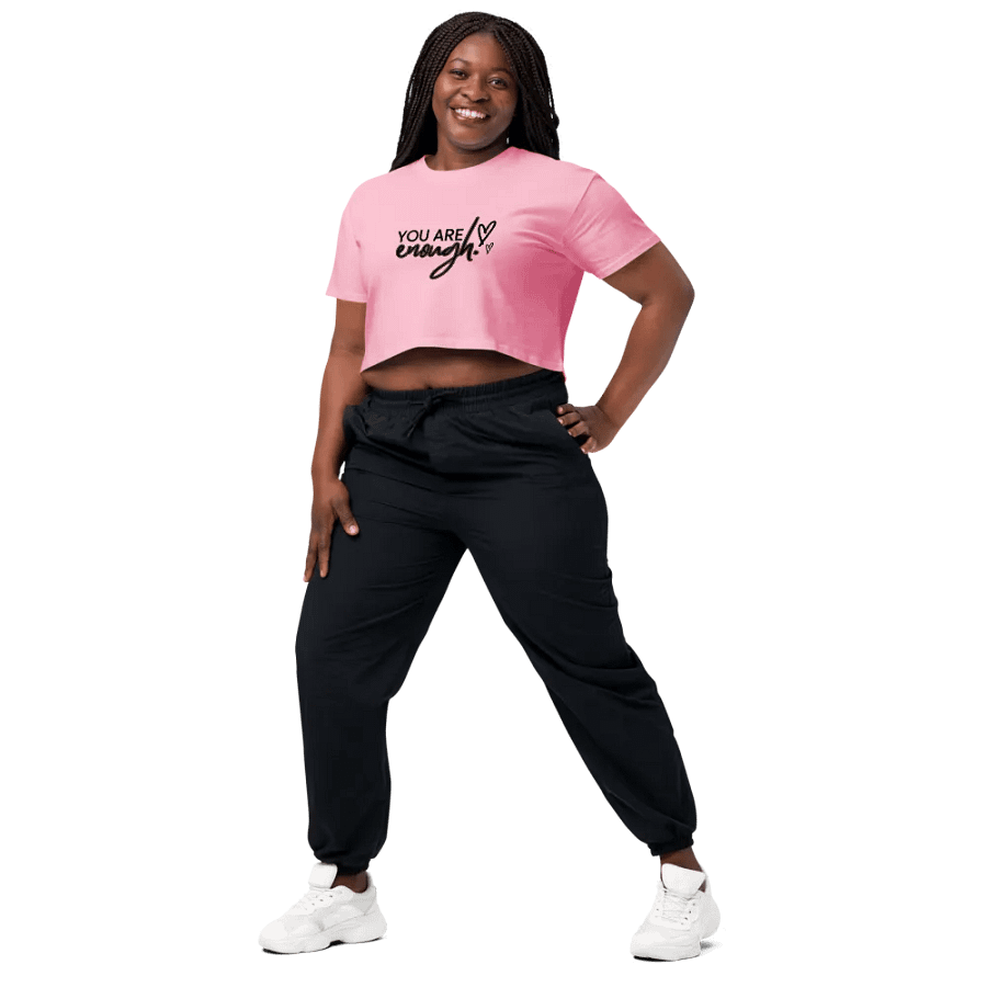 You Are Enough: Womens Crop Top 2. product image (10)