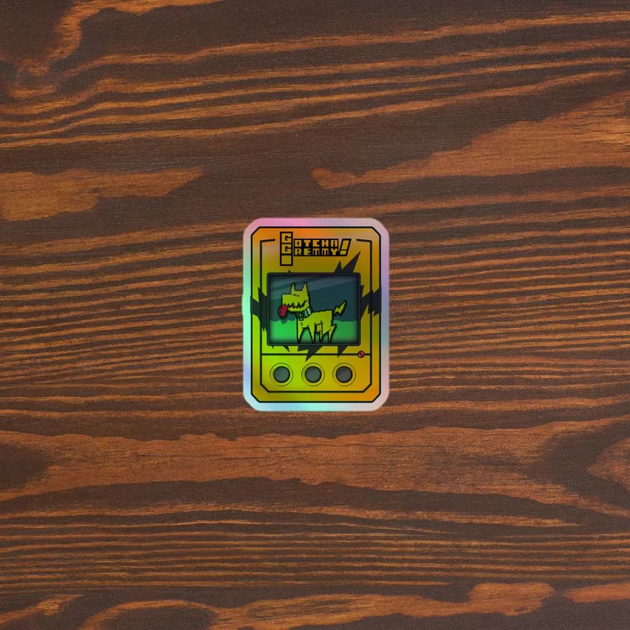 Gotcha Gremmy! [RARE Yellow/Black] - Sticker product image (3)