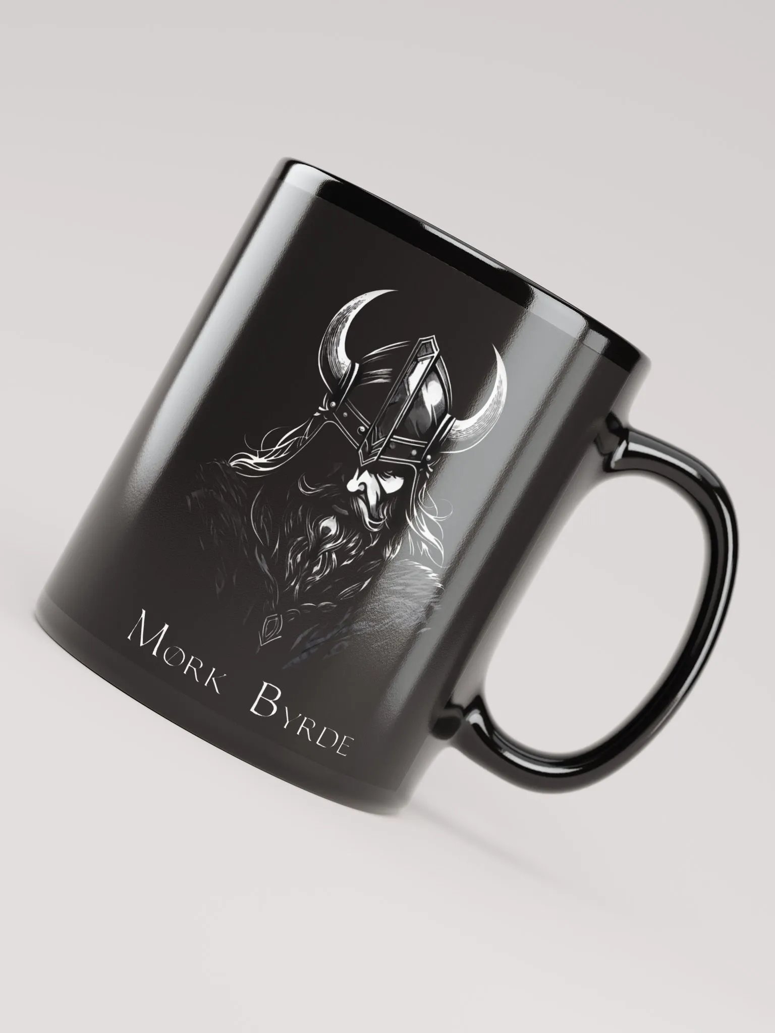 Mørk Byrde Black Glossy Mug by Mugz product image (7)