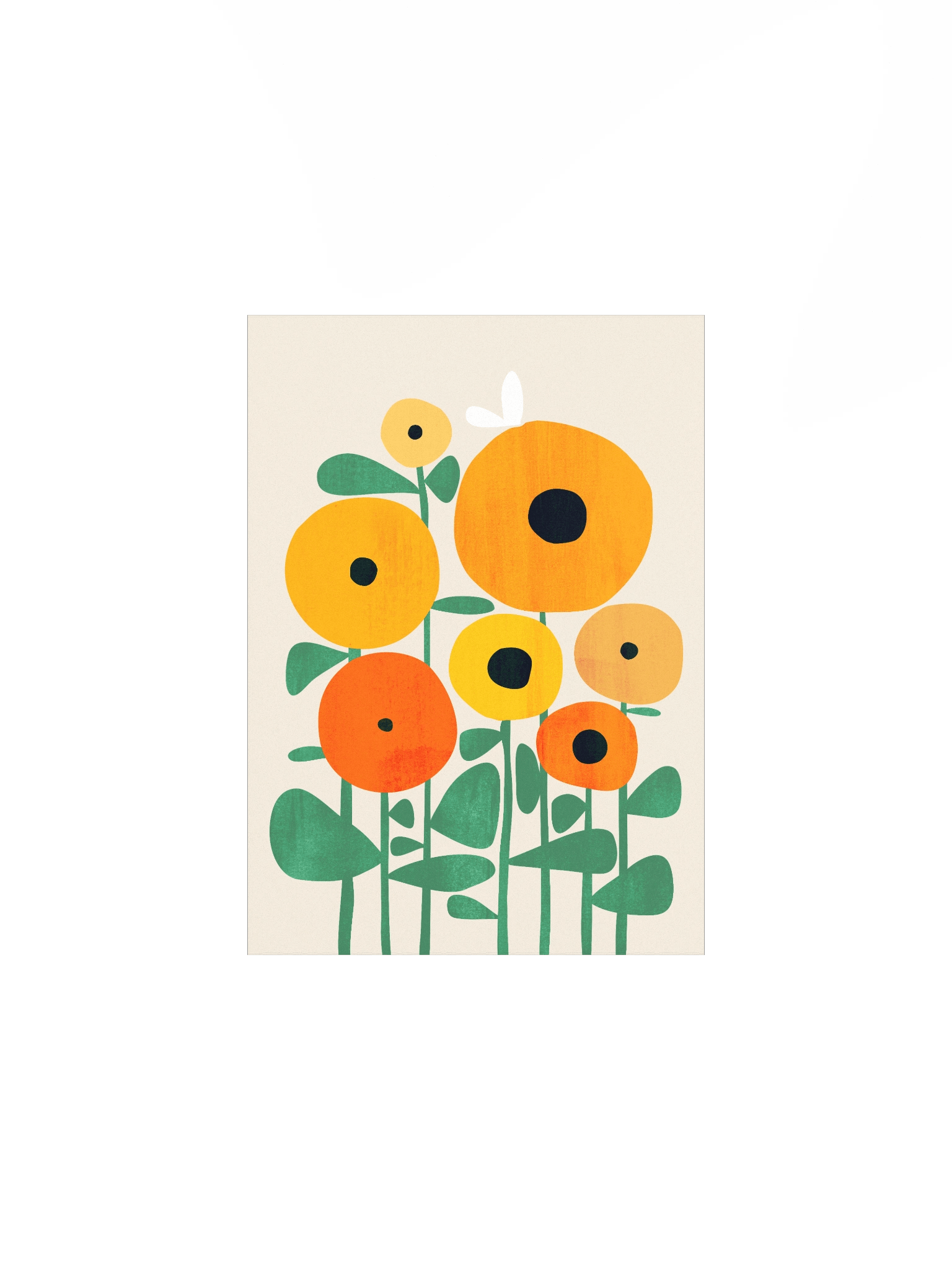 Giant sunflower art print product image (2)