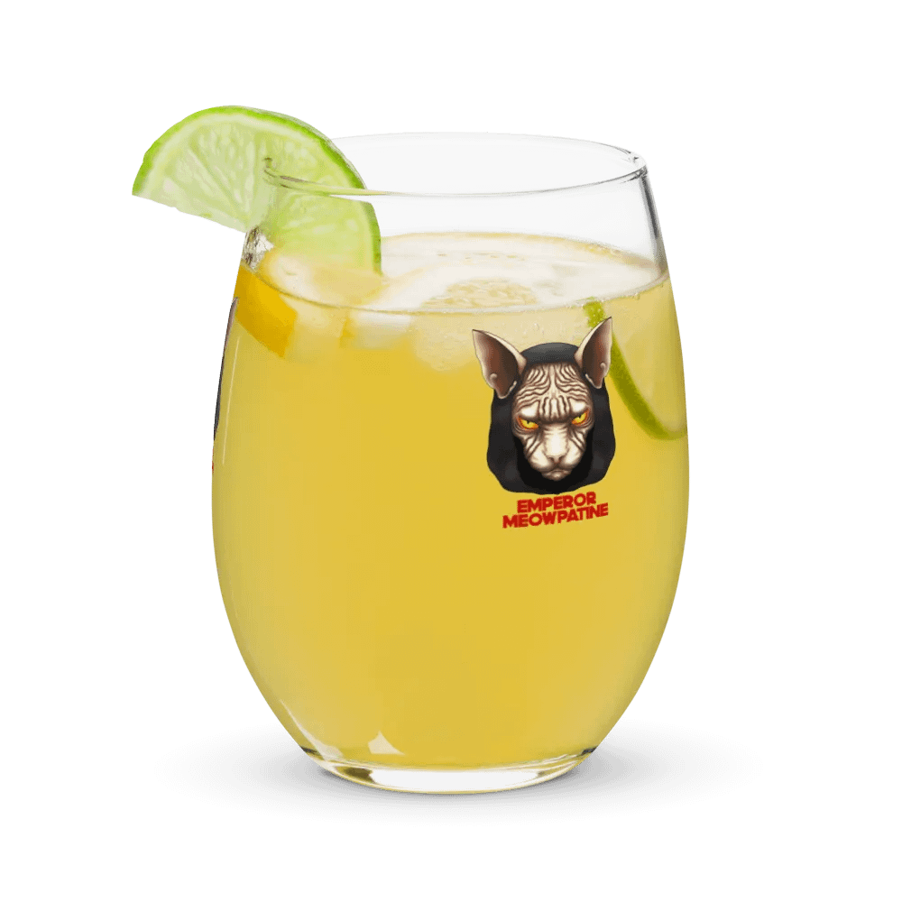 Emperor Meowpatine Wine Glass product image (9)