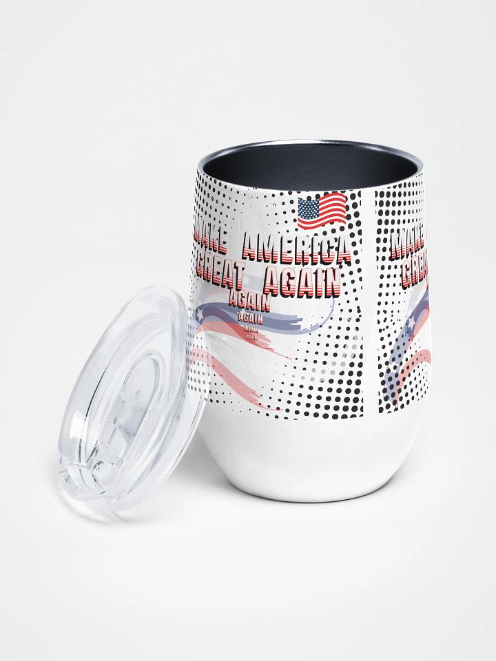 Make Americ Great again insulated Wine cooler perfect for cold or hot drinks product image (2)