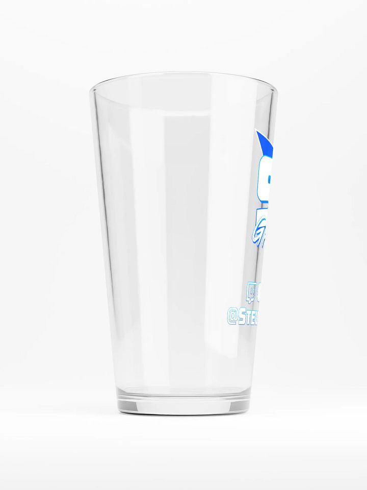 Steve Tad Gaming Logo Pint Glass product image (2)